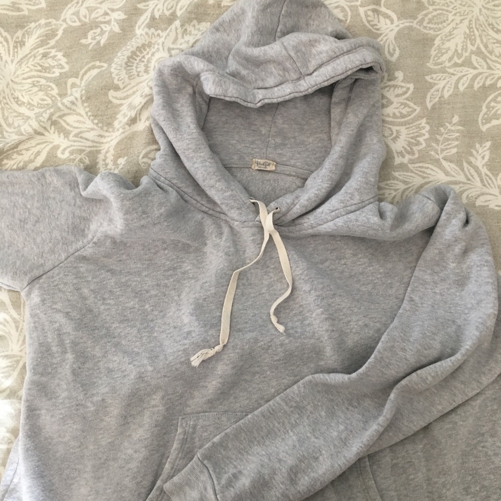 brandy melville grey hoodie